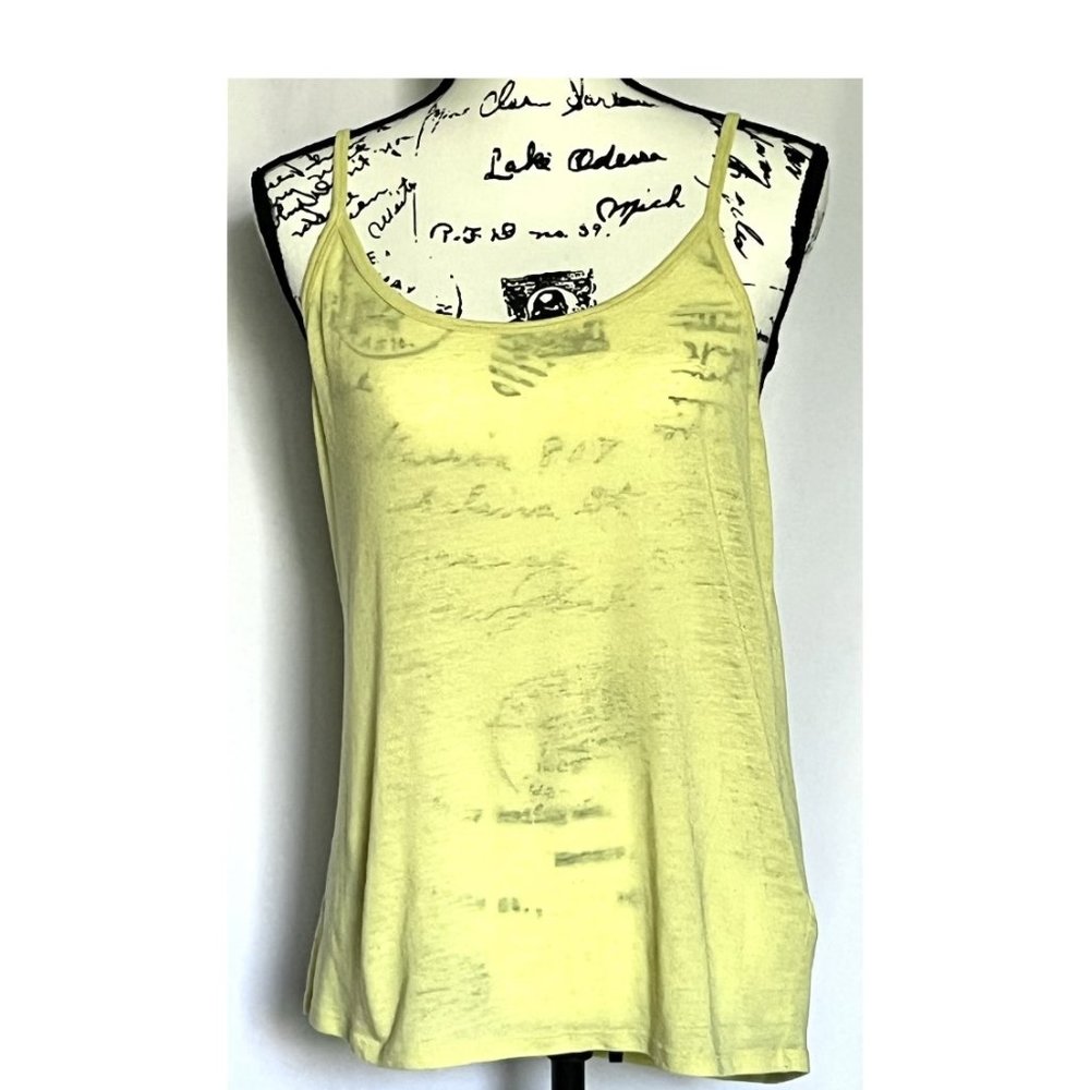 Patagonia‎ Worn Wear Yellow Women's Tank Size Medium
